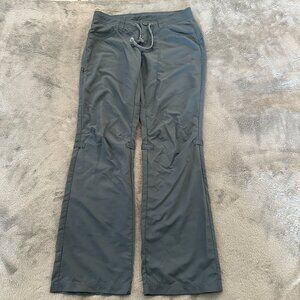 MEC Outdoor 100% Nylon Pants Women's 8 Blue Hiking Camping